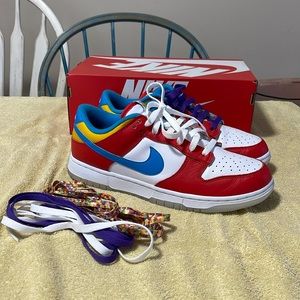 Nike Lebron James Fruity Pebbles Dunk Low